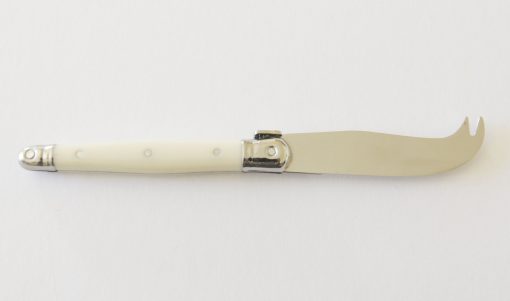 Laguiole Mini Cheese Knife in Ivory White - Back - Astoria Home Store and Gift Shop