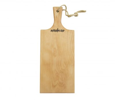Made in USA Handcrafted Handmade in Mendocino - Mendocino Stamped Charcuterie Cheese Paddle Board - Medium Birch Hardwood - Astoria Home Decor and Gift Shop in Downtown Mendocino