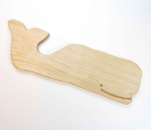Whale Charcuterie Cheese Board Handcrafted in Mendocino Made in USA MADE IN USA - Birch Charcuterie Board Food Serving - Astoria Gift Shopping