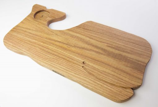 Whale Shaped Charcuterie Board Platter with Seated Ramekin hole - Gift Shopping - Whale Cheese Board - Sperm Whale Board - USA MADE IN USA Handcrafted Mendocino