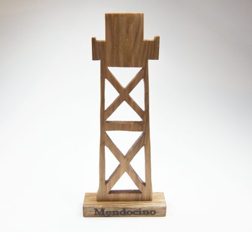 Mendocino Keepsake Mendocino Souvenir Gifts Set – Locally Handcrafted Woodworking Mendocino Village Water - 1