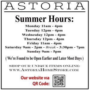 Gift Shopping in Mendocino Store Hours 