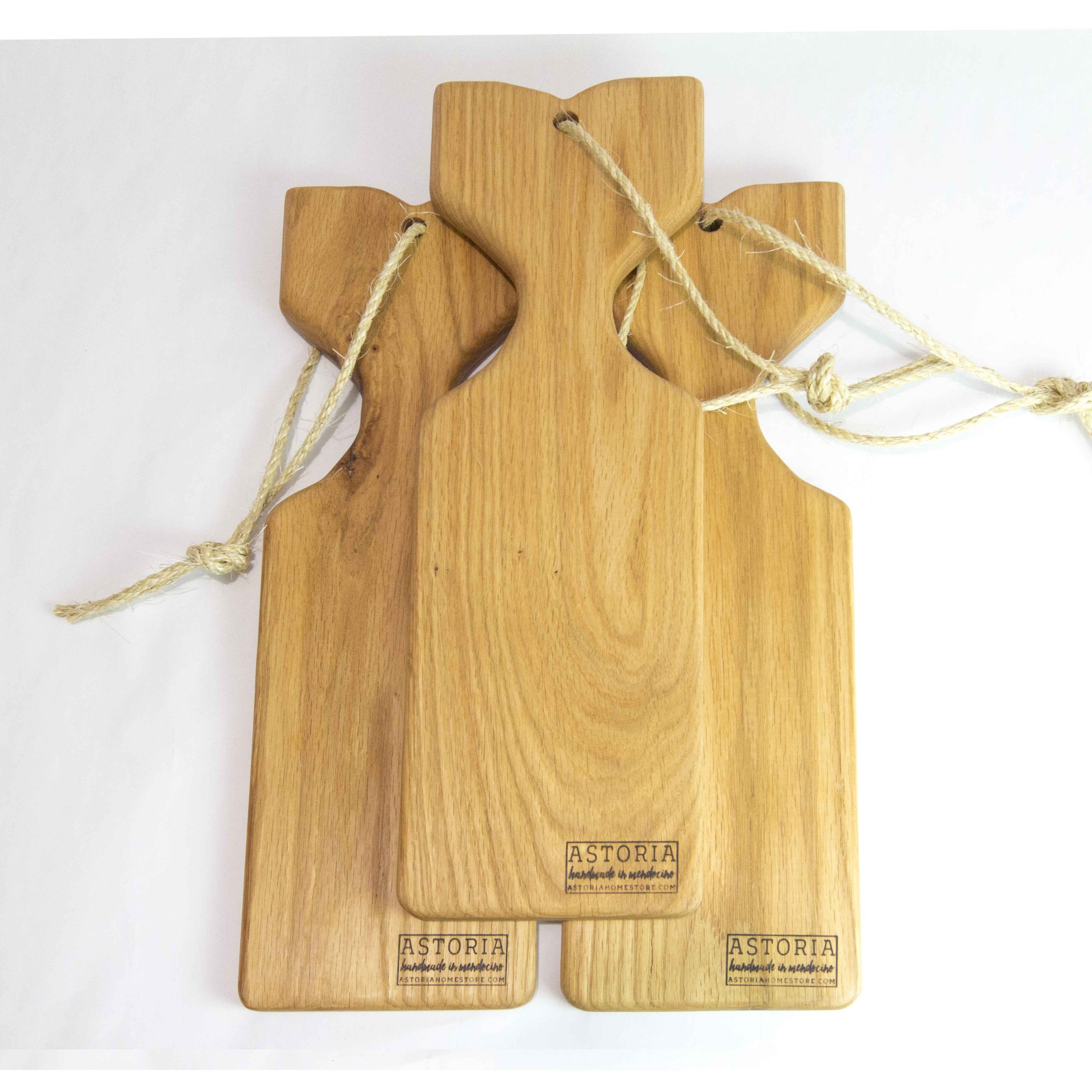 Smaller Whale Charcuterie Boards Red Oak Groupset Gift Set of Three