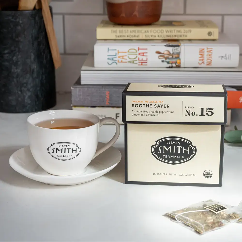 Soothe Sayer Organic Wellness Tea By Smith Tea Company Made in Portland Oregon USA Made